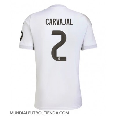 Camiseta Real Madrid Daniel Carvajal #2 Primera Equipación Replica 2025-26 mangas cortas Camiseta Real Madrid Daniel Carvajal #2 Primera Equipación Replica 2025-26 mangas cortas